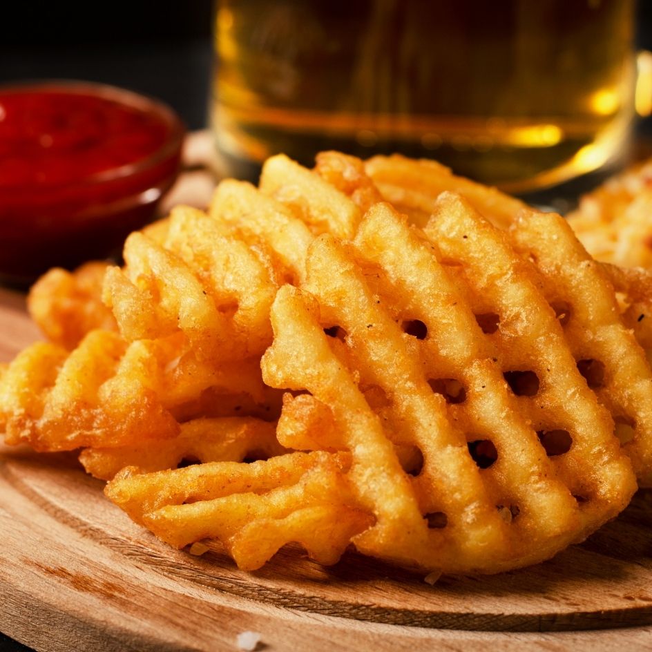 Criss Cut Fries Live Station