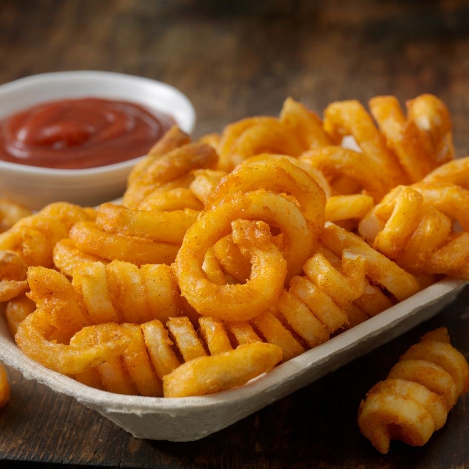Curly Fries Live Station