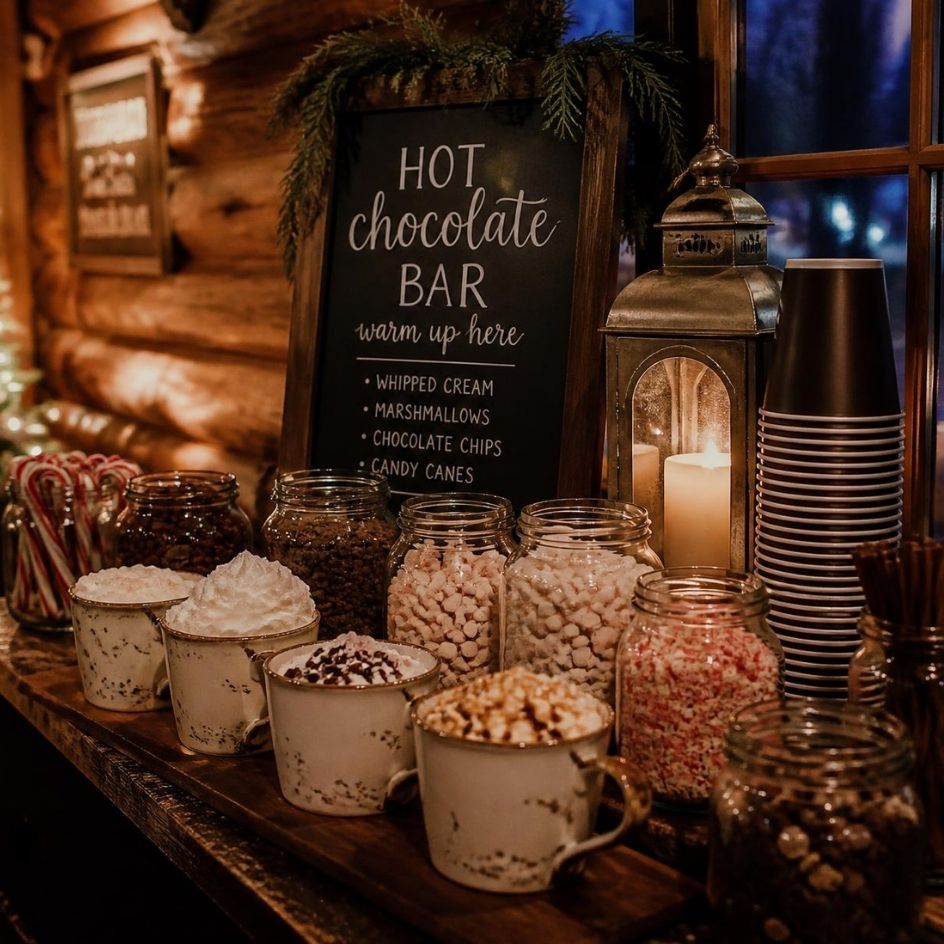 Hot Chocolate Bar Live Station