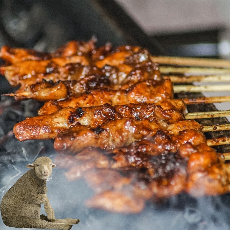Mutton Satay Live Station