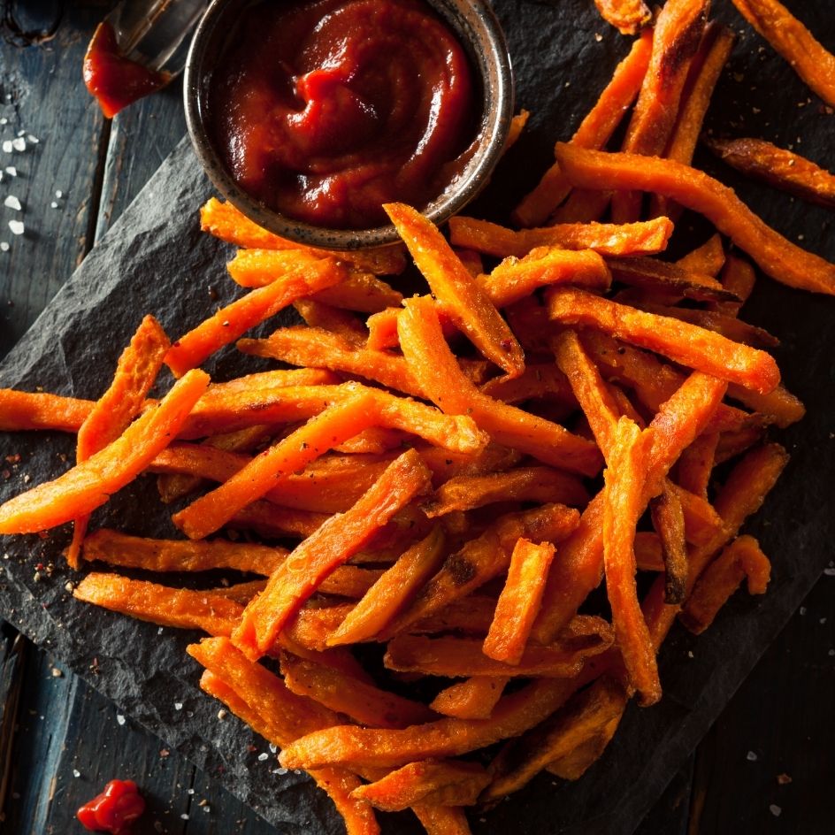 Sweet Potato Fries Live Station