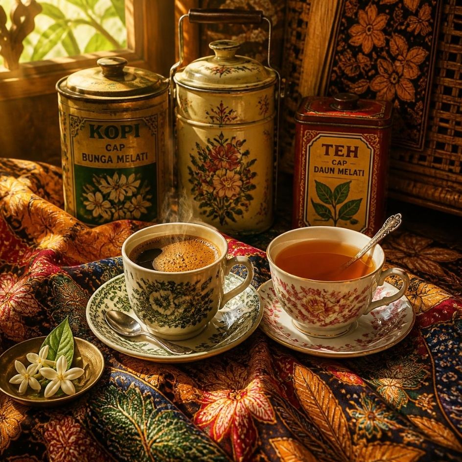 Traditional Kopi & Teh Live Station