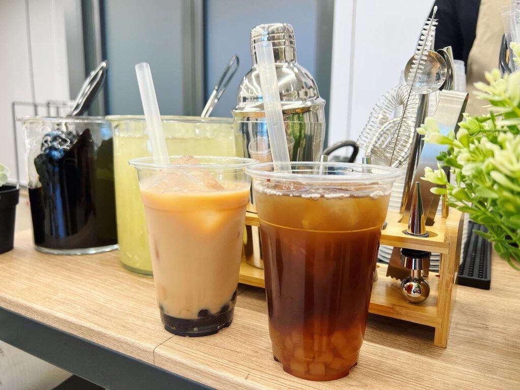 bubble tea live station