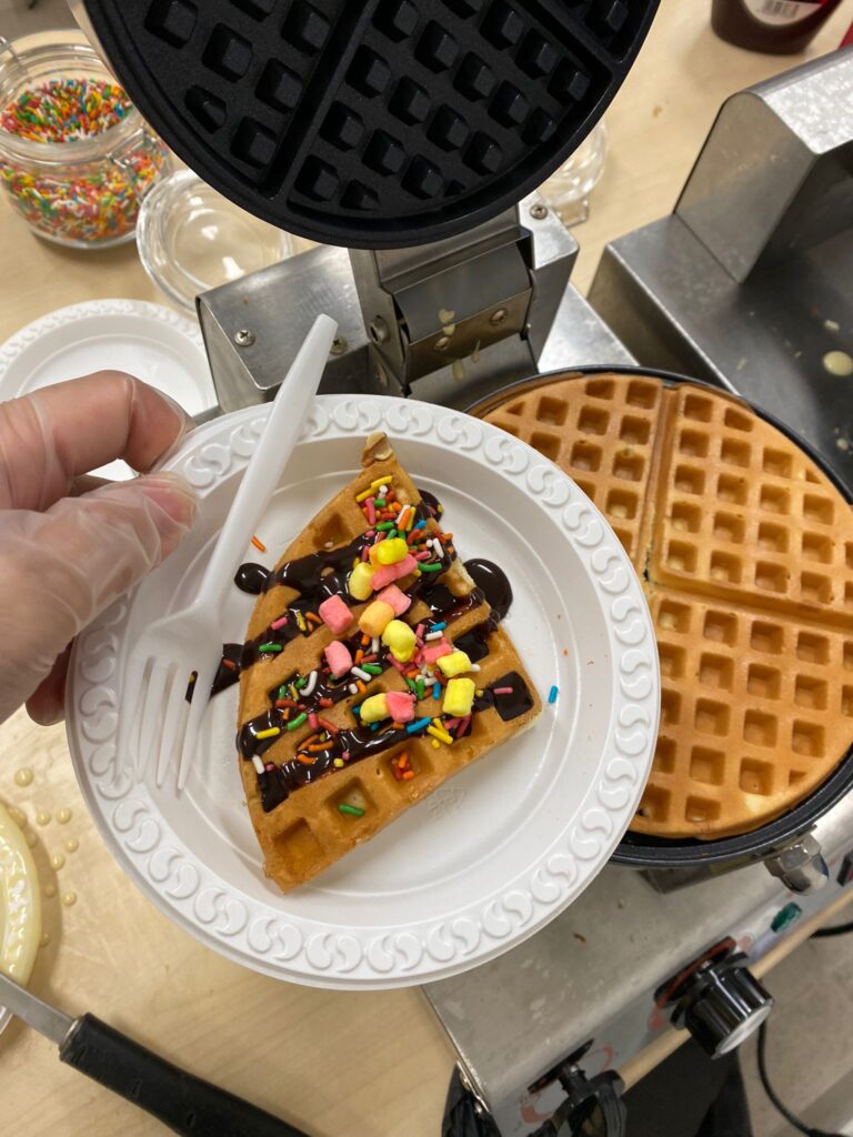 waffle live station