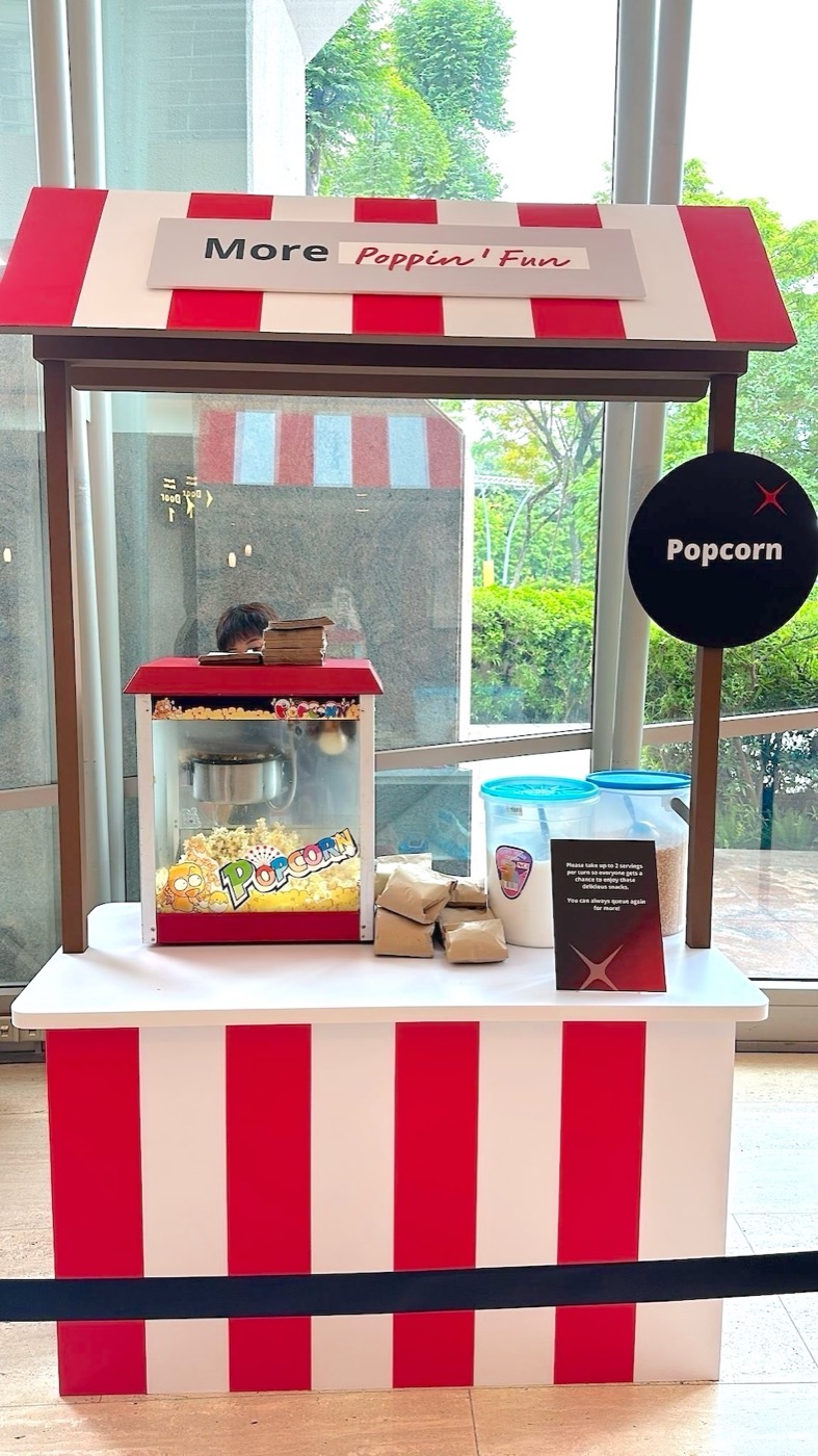 Popcorn cart rental Singapore