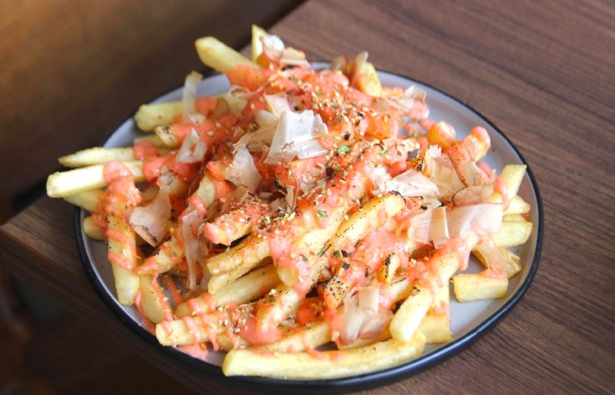 Torched Mentaiko Fries Live Station Singapore