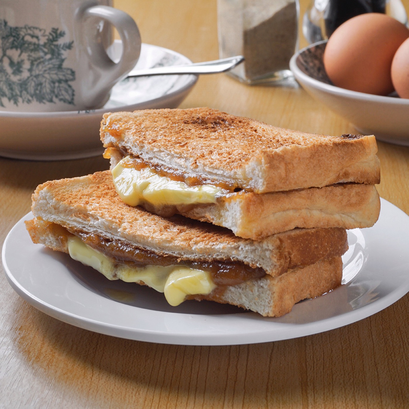 Traditional Kaya Toast Live Station