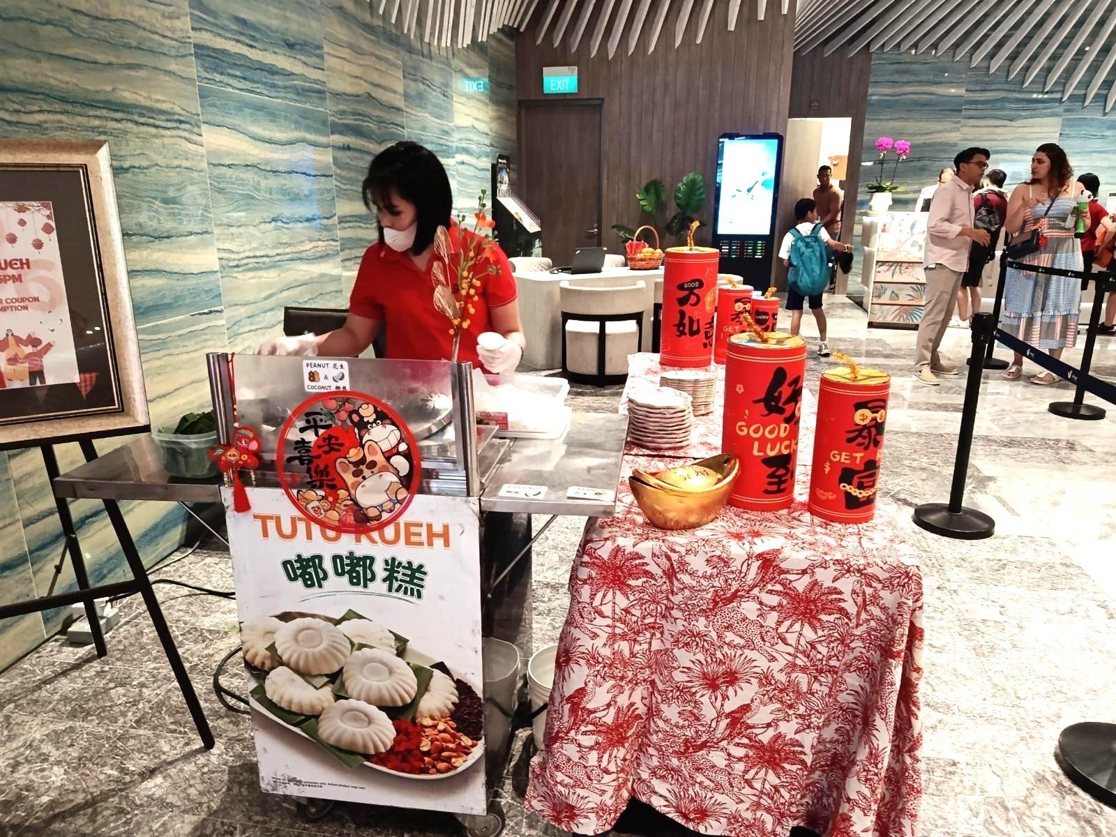 tutu kueh live station — Tutu Kueh Live Station